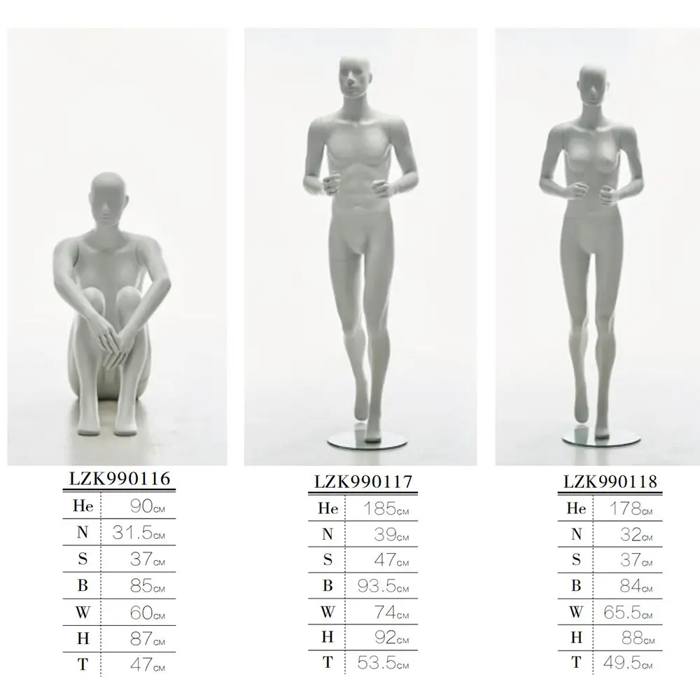 Richenmannequin-Outdoor sports resting pose mannequin set (5)