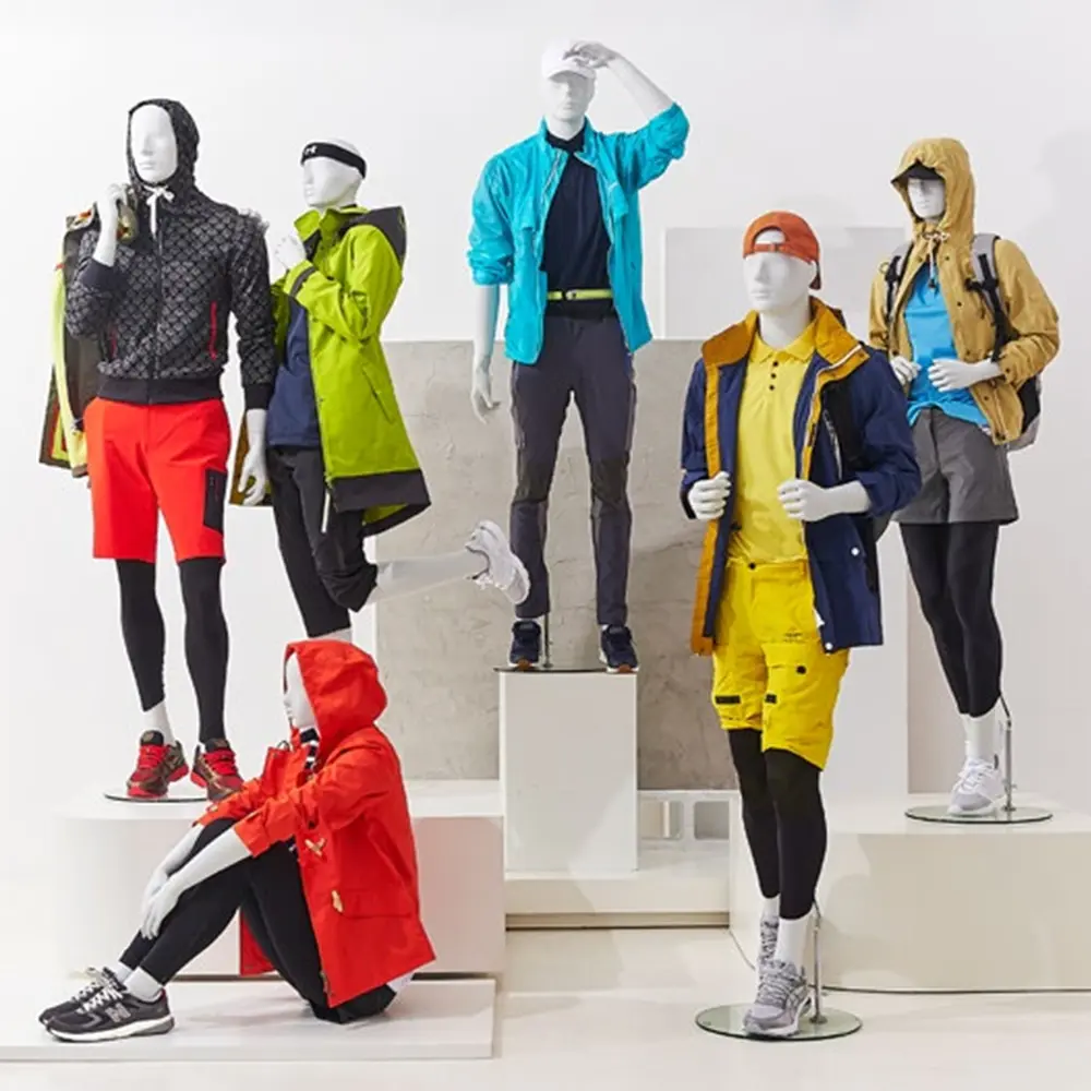 Richenmannequin-Outdoor sports resting pose mannequin set (7)